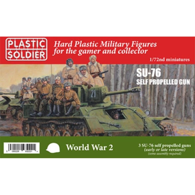 1/72 Russian SU 76 Self Propelled Gun