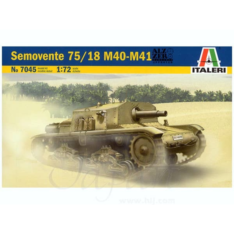 1/72 Semovente 75/18 M40-M41