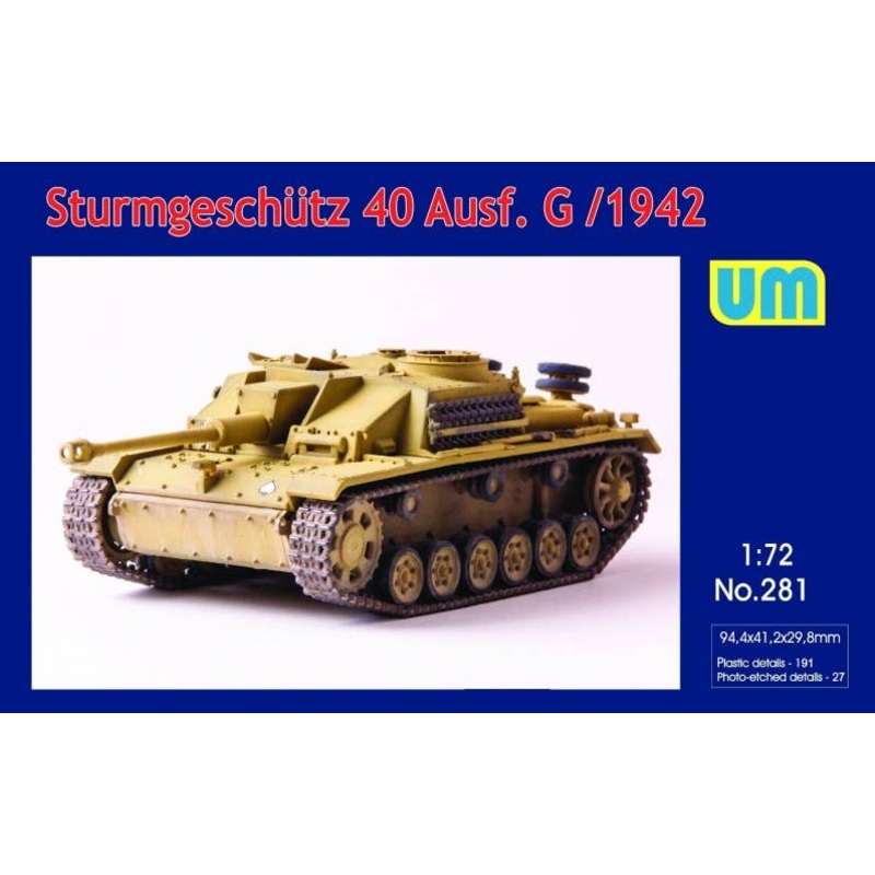 1/72 Sturmgeschutz 40 Ausf.G, Early