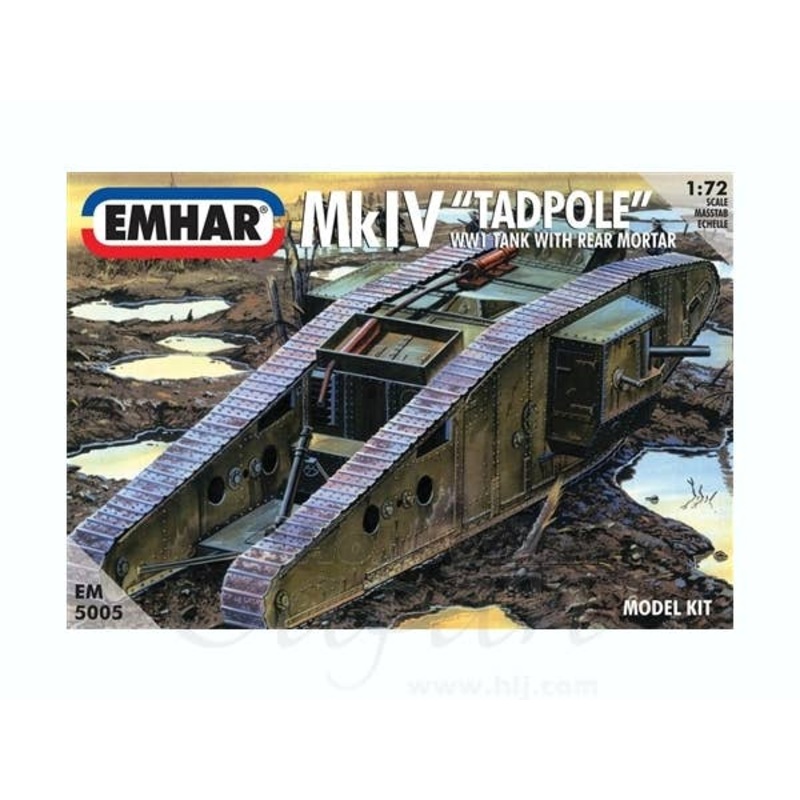 1/72 Tadpole WWI Tank