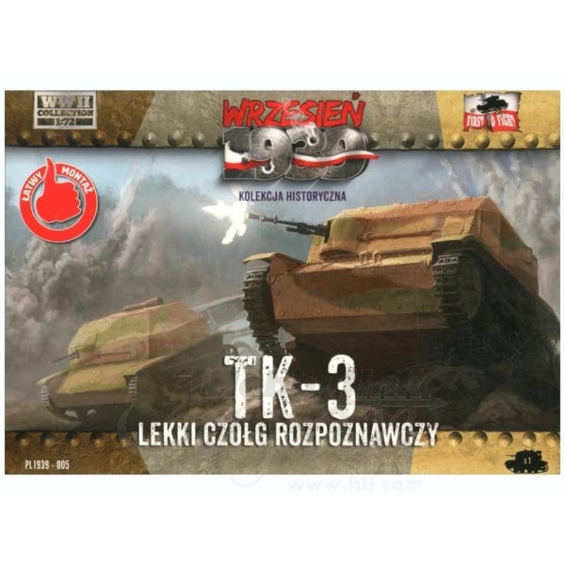 1/72 TK-3 Lekki Czolg Rozpoznawczy