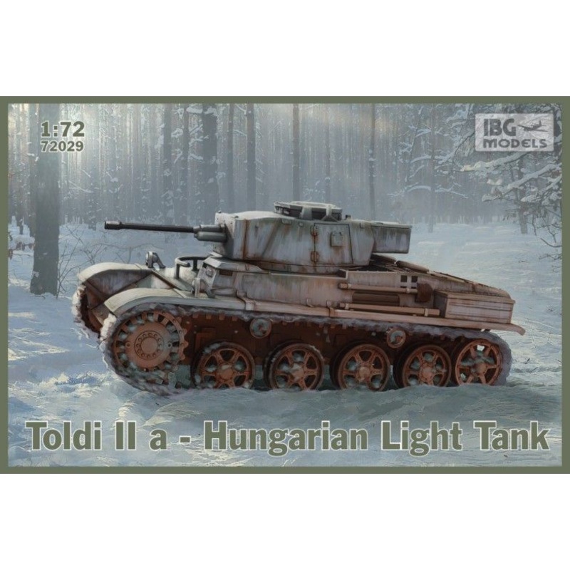 1/72 Toldi II a Hungarian Light Tank