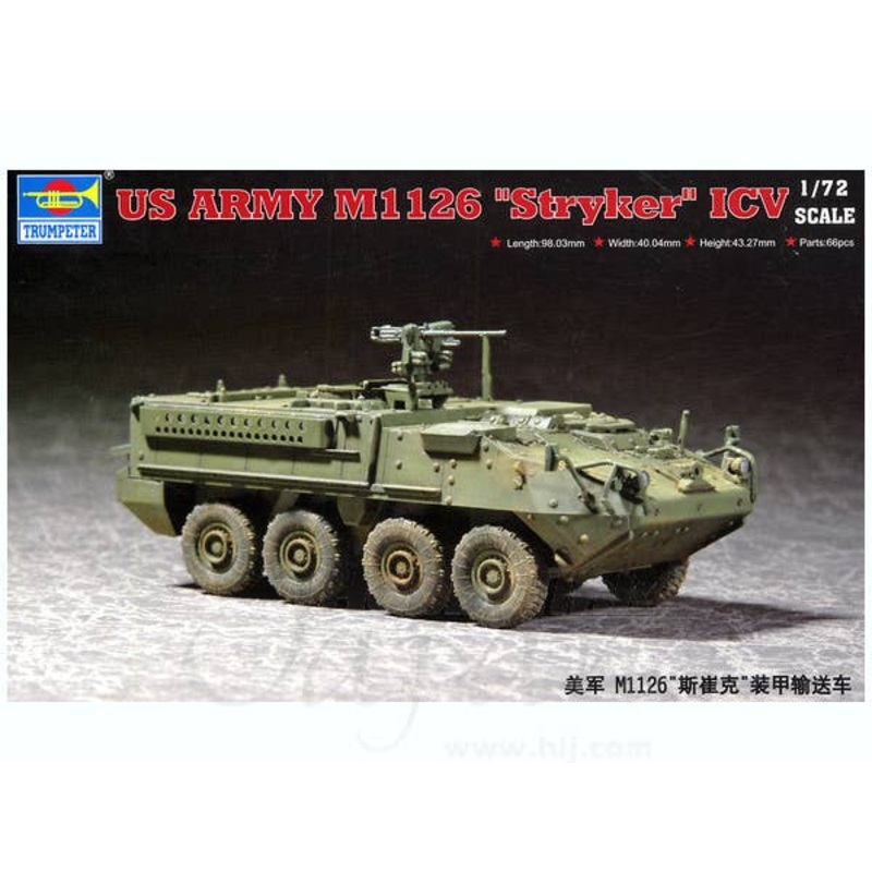 1/72 US M1126 Stryker ICV