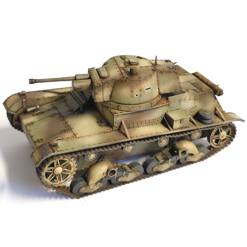 1/48 Polish Army 7TP Tank (3D Printer Kit)