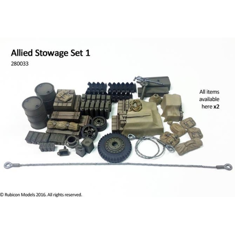 1/56 Allied Stowage Set 1
