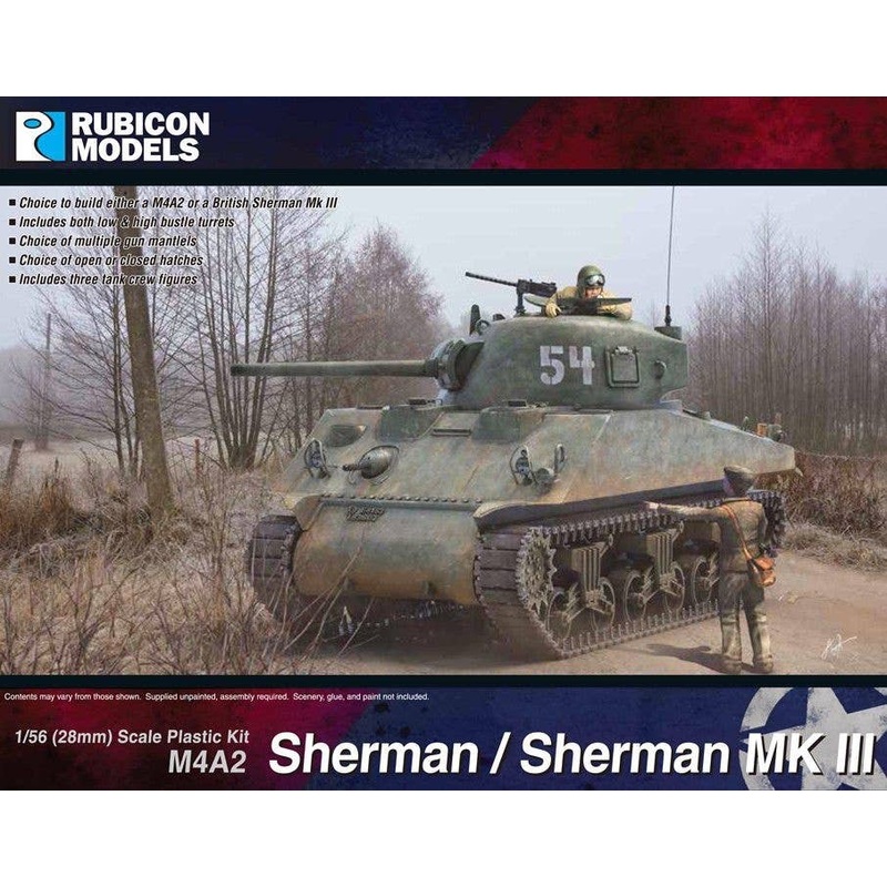 1/56 M4A2 Sherman / Sherman III