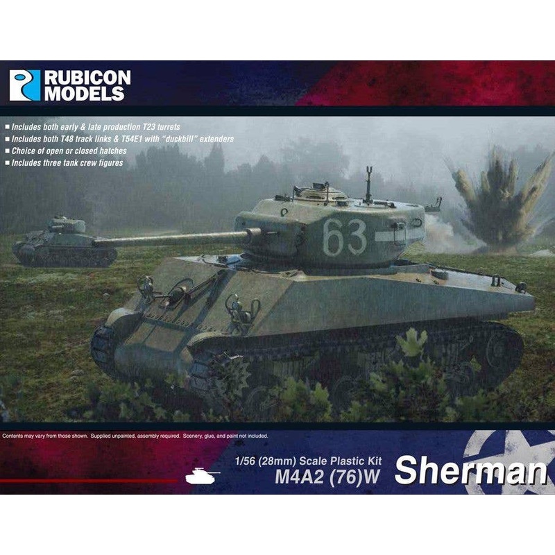 1/56 M4A2(W)76 Sherman