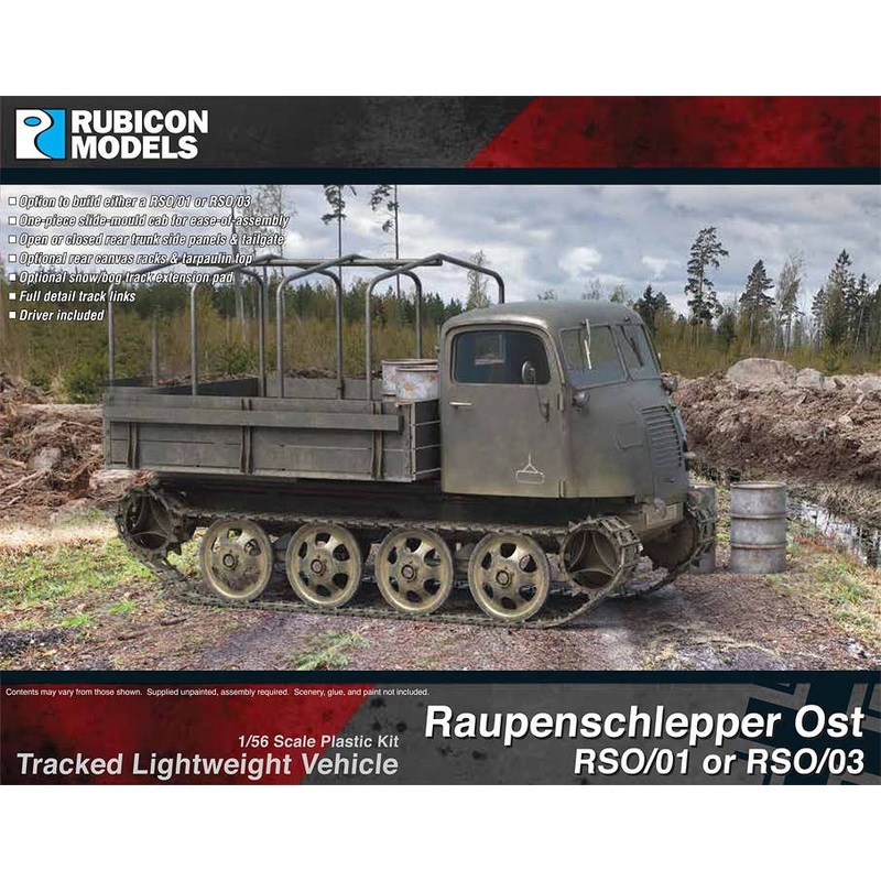 1/56 Raupenschlepper Ost RSO-01 & RSO-03