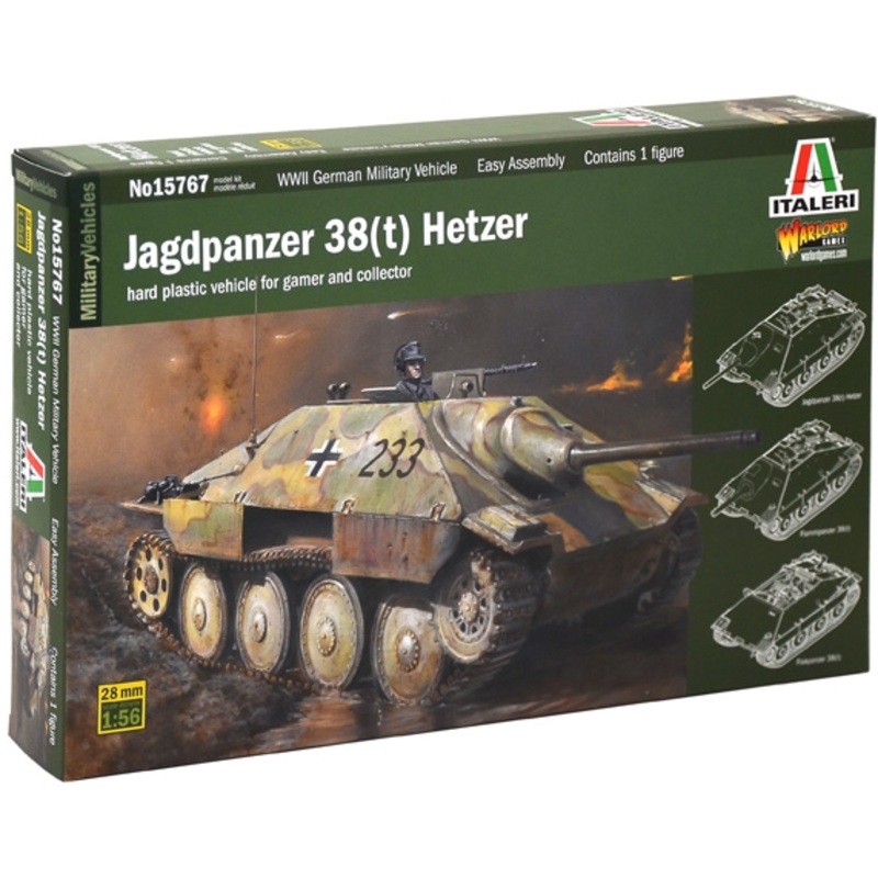 1/56 WW.II German Jagdpanzer 38(t) Hetzer