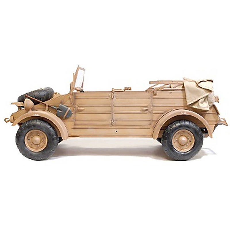 1/6 German African Corps Kubelwagen Type 82 Balloon Tire Specifications