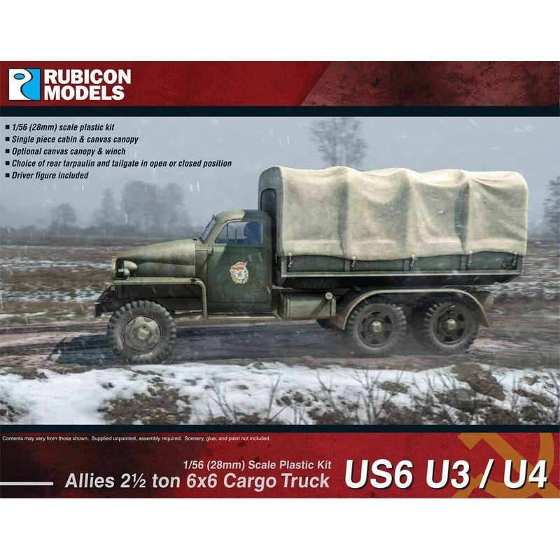Allies 2 1/2ton 6x6 Cargo Truck US6 U3/U4
