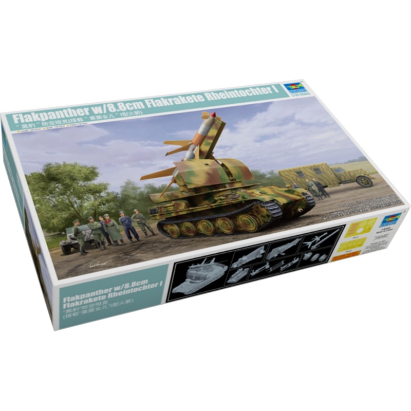 1/35 Flakpanther w/8.8cm Flakrakete Rheintochter 1