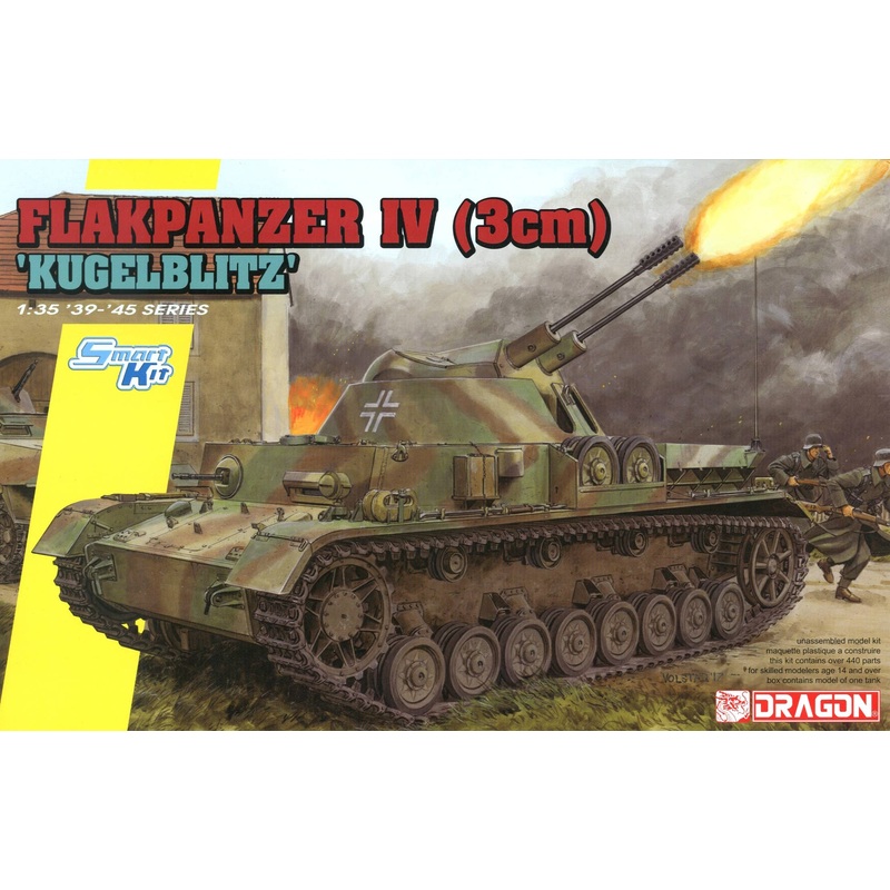 1/35 Flakpanzer IV (3cm) Kugelblitz (Smart Kit)