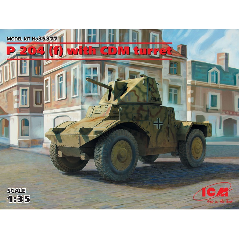 1/35 German P204(f) Armored Car with CDM Turret