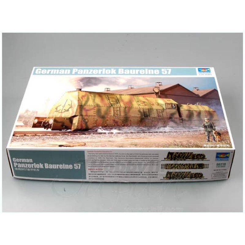 1/35 German Panzerlok Baureine 57 Armored Locomotive