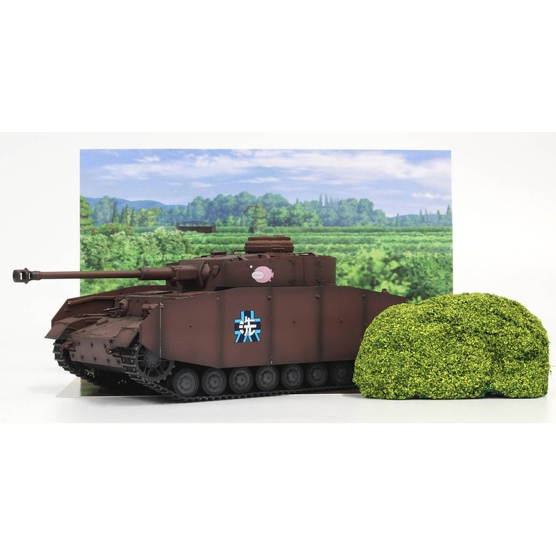 1/35 Girls und Panzer das Finale: Pz.Kpfw.IV Ausf.D Kai (H Type) Anglerfish Team with Bocage Scene Material Special Edition