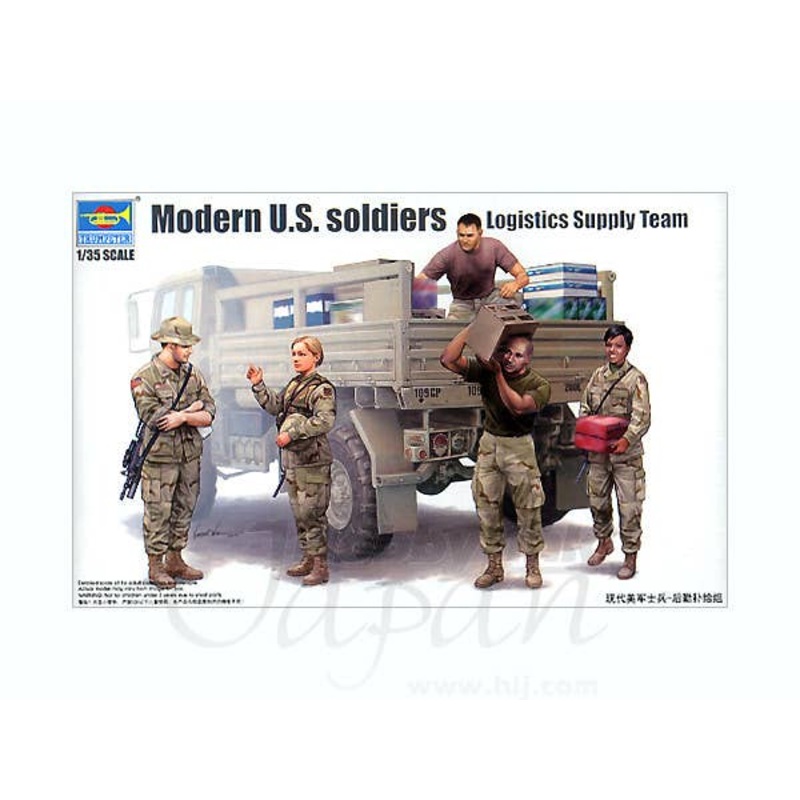 1/35 Modern U.S.Army Infantryman (Replenishment Goods Arrival)