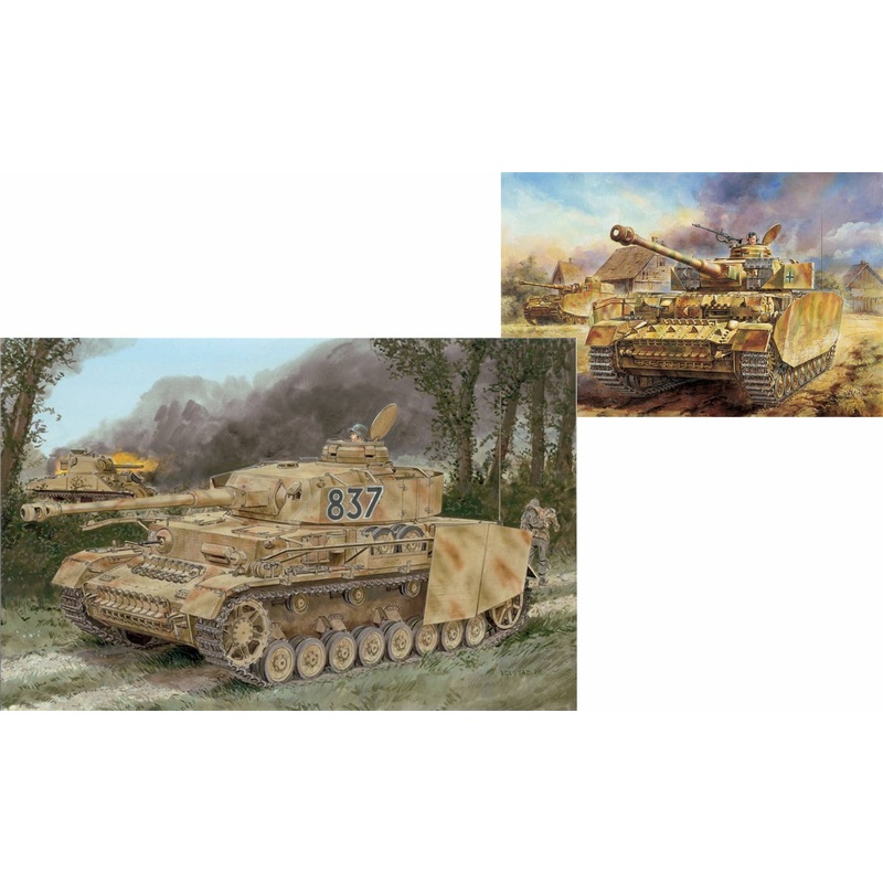 1/35 WW.II German Panzer IV Ausf. H Late Production (2 in 1)