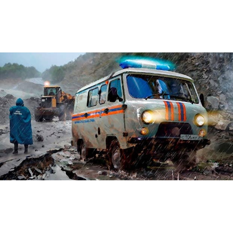 1/43 Emergency Rescue Service UAZ 3909