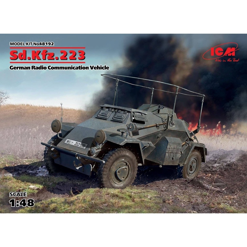 1/48 Germany Sd.Kfz.223 Wireless Armored Car