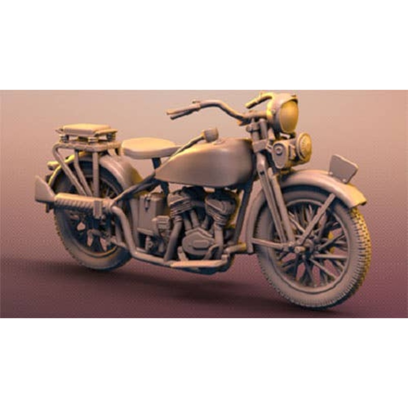1/48 Japan Rikuo Type 93 Military Motorcycle Single Vehicle