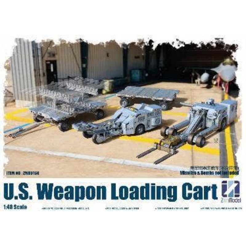 1/48 U.S. Weapon Loading Cart