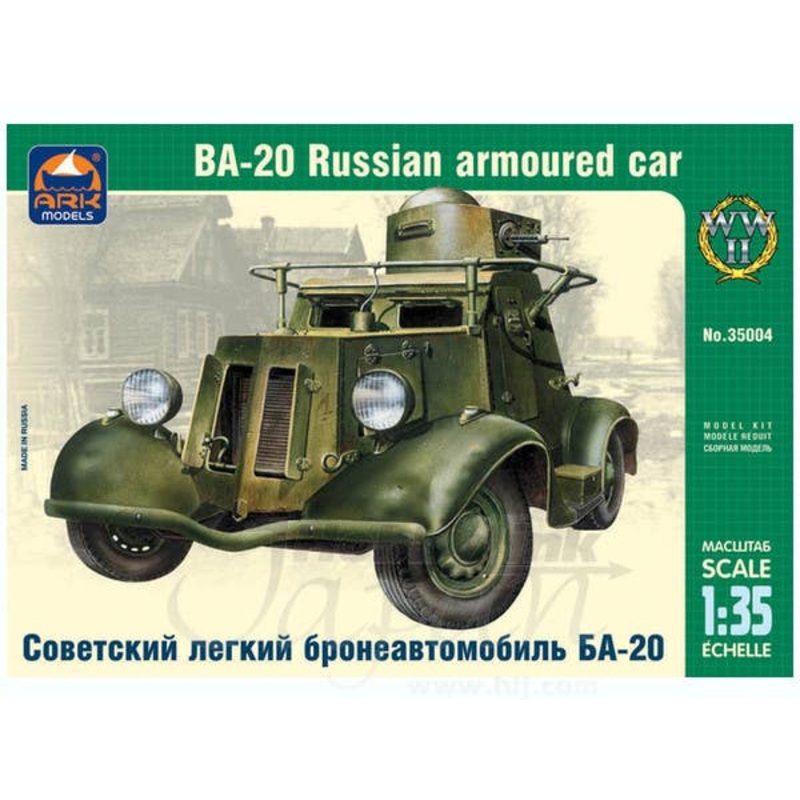 1/35 BA-20 Russian Armoured Car