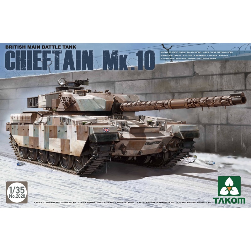 1/35 British MBT Chieftain Mk.10