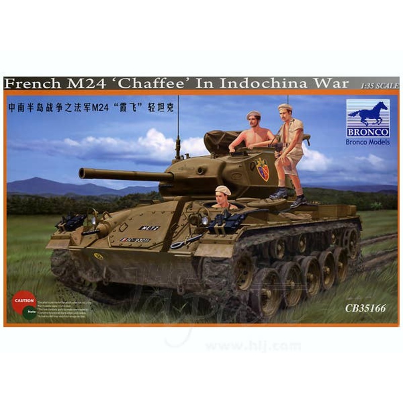 1/35 French M24 Chaffee Indochina War