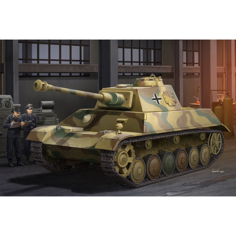 1/35 German Controlled Chassis III / IV Tank