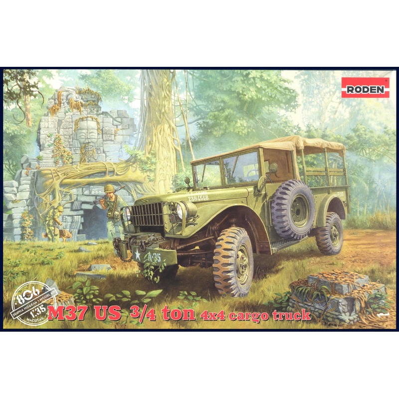 1/35 M37 US 3/4 Ton 4x4 Cargo Truck