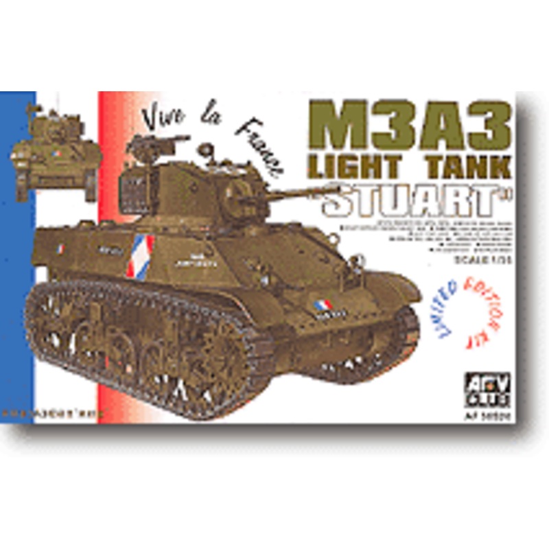 1/35 M3A3 Light Tank Free French