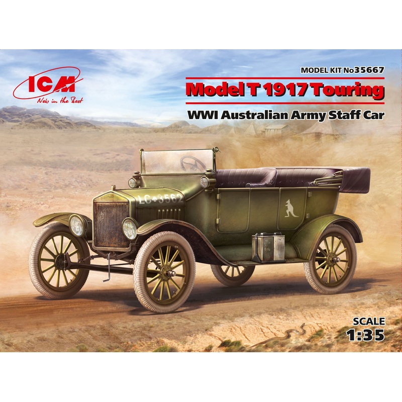 1/35 Model T 1917 Touring WWI Australian Army Staff Car