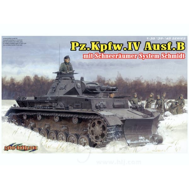 1/35 Pz.Kpfw.IV Ausf.B w/Schneeraumer System Schmidt