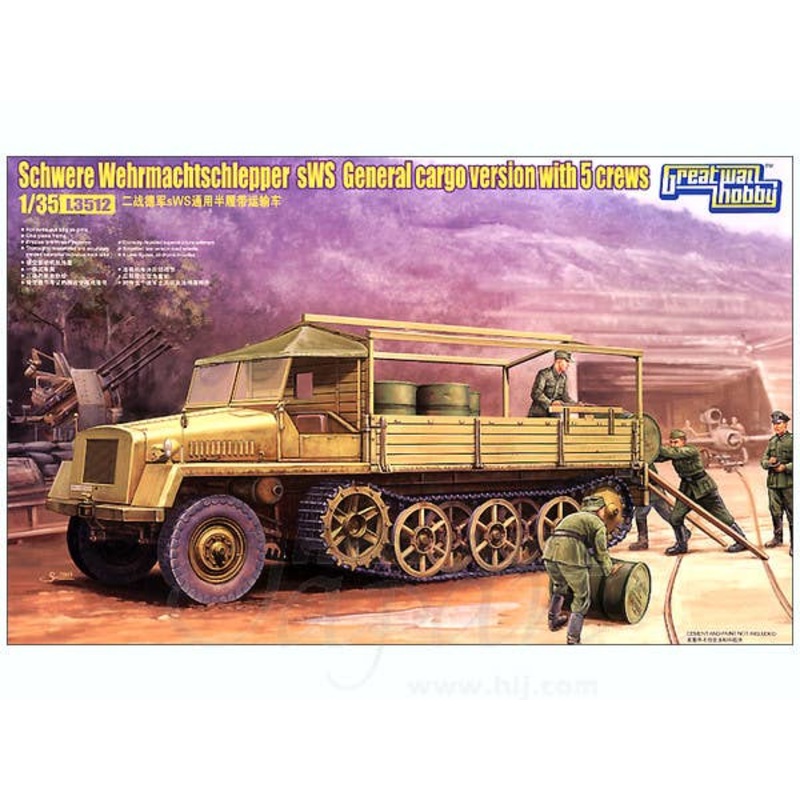 1/35 Schwere Wehrmachtschlepper sWS General Cargo Versi