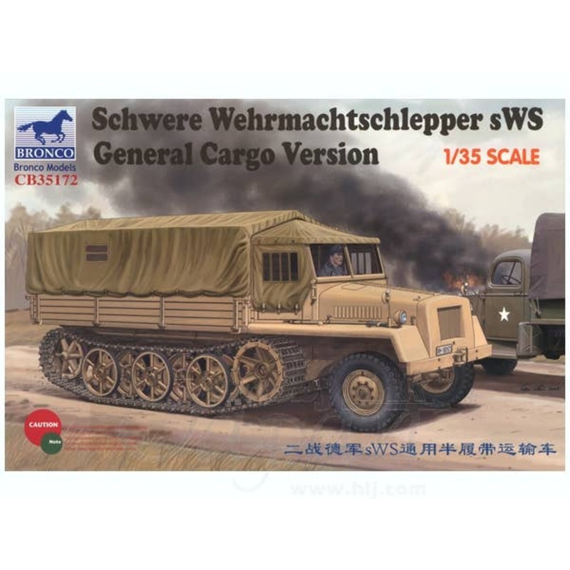 1/35 Schwere Wehrmachtschlepper sWS General Cargo Version