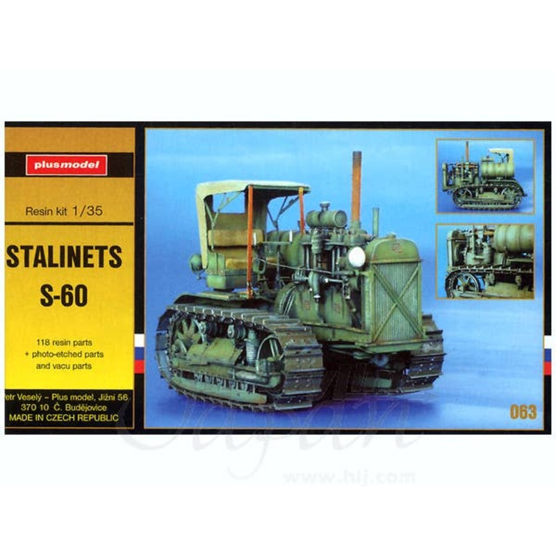 1/35 Stalinets S-60 Caterpillar Tractor