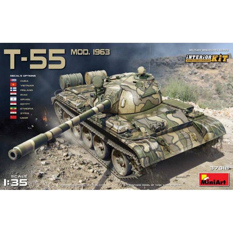 1/35 T-55 Mod. 1963 Interior Kit