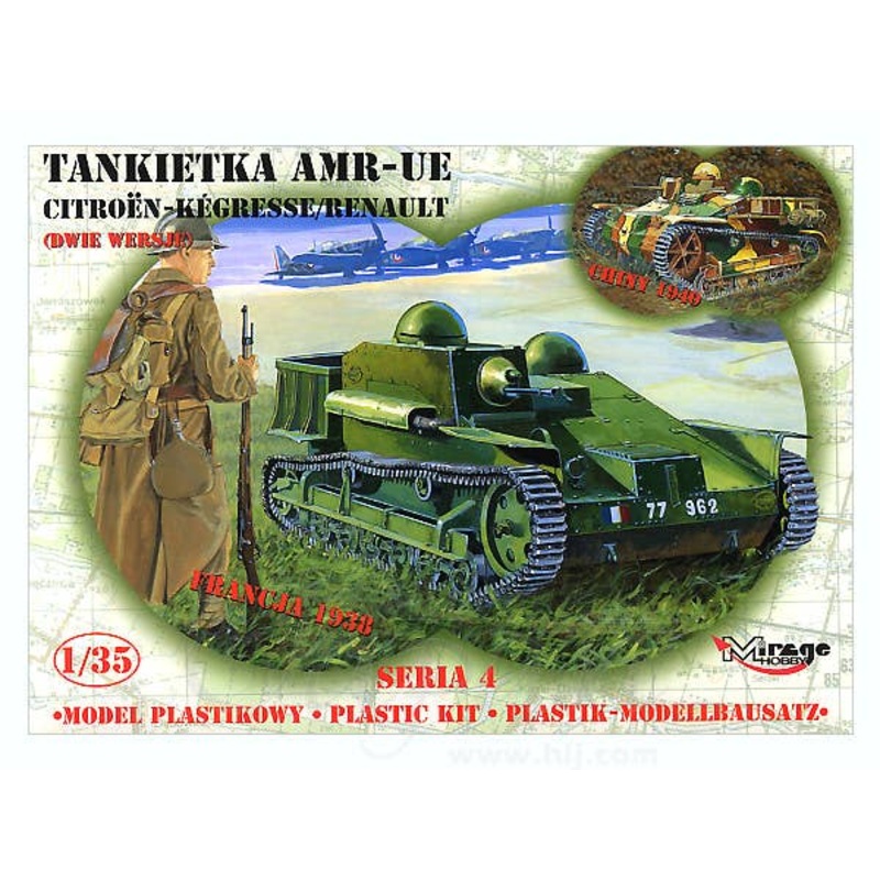 1/35 Tankietka AMR -UE Citroen-Kegresse/Renault