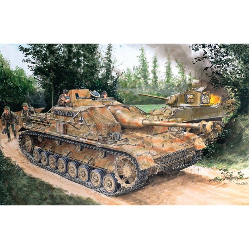 1/35 WW.II German Army IV Sturmgeschutz Initial Production Type (2in1) Magic Track Included