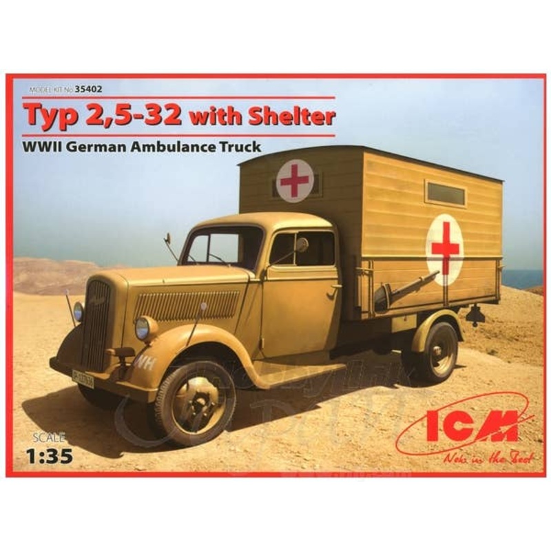 1/35 WWII German Ambulance Truck