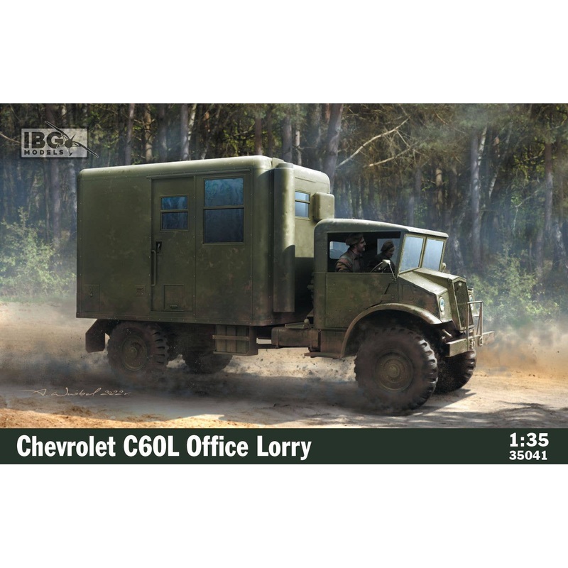 1/35 British Chevrolet C60L Cab 13 Field Command Vehicle
