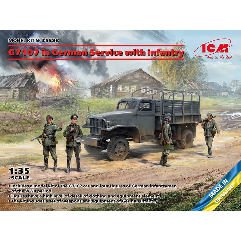 1/35 G7107 in German Service with infantry