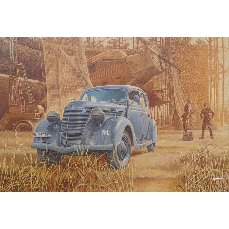 1/35 Germany Ford V8-G81A Special Passenger Car 1938