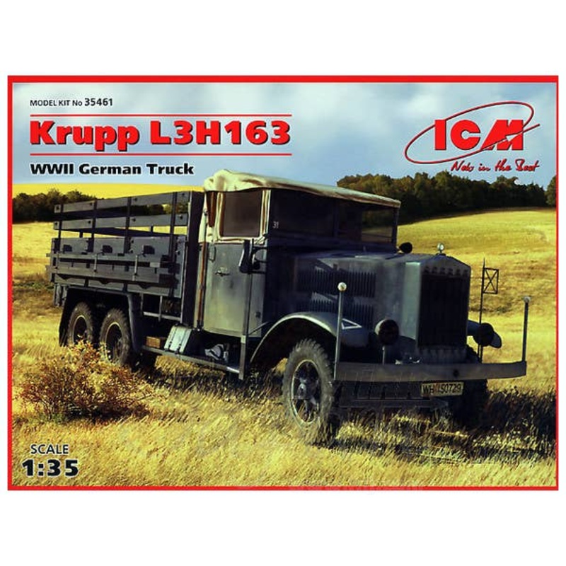 1/35 Krupp L3H163 WWII German Truck