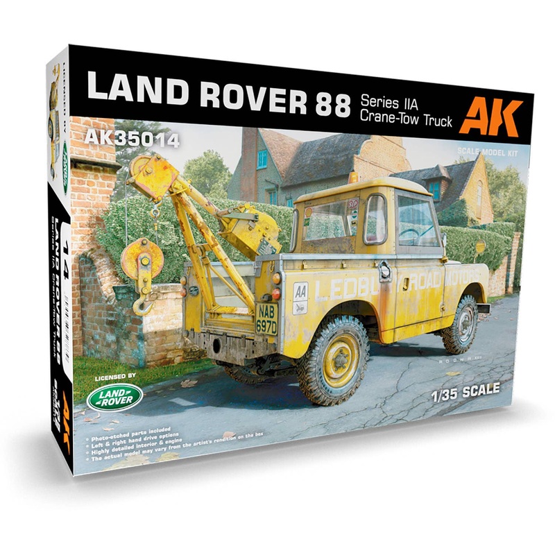 1/35 Land Rover 88 Series IIA Crane-Tow Truck
