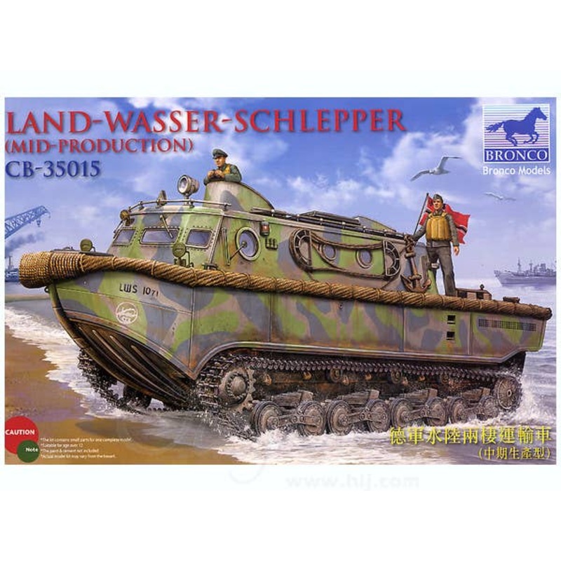 1/35 Land-Wasser-Schlepper Mid-Production Amphibious Tr