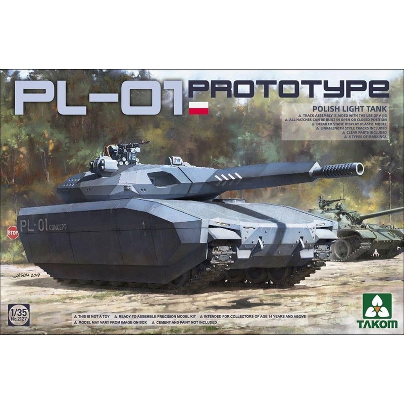 1/35 PL-01 Polish Light Tank Prototype