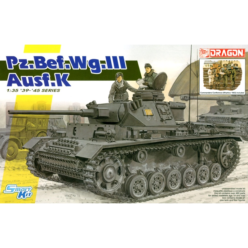 1/35 Pz.Bef.Wg.III Ausf.K (Smart Kit)