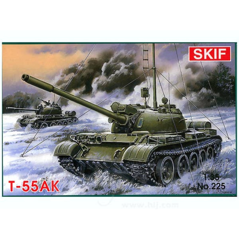 1/35 T-55AK Commander Tank